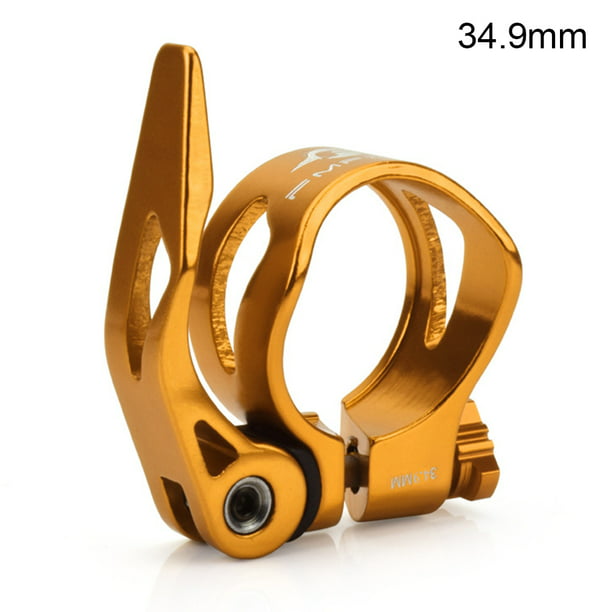 Aluminum Alloy Cycling Road Bike Bicycle Golden Seat Post Bolt Clamp 31.8mm